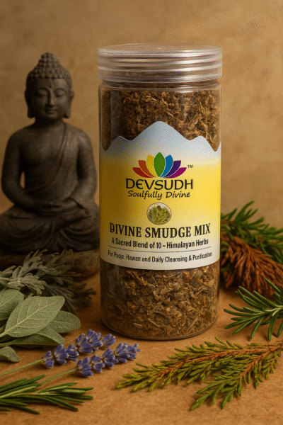 DIVINE SMUDGE MIX (with 10 + Himalayan Herbs)