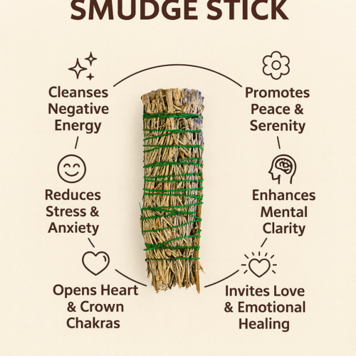 LAVENDER & ROSEMARY SMUDGE STICK
