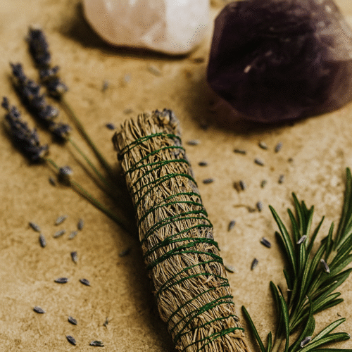 LAVENDER & ROSEMARY SMUDGE STICK