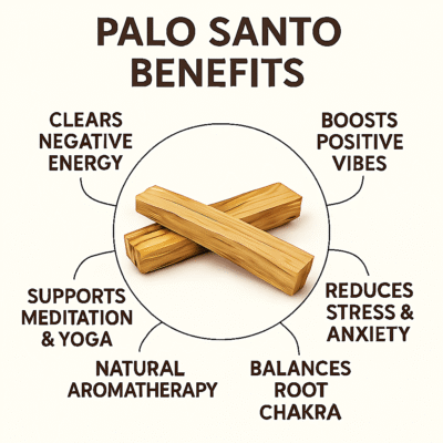 PALO SANTO (3 STICKS PACK- Uniform sticks Imported from Peru)