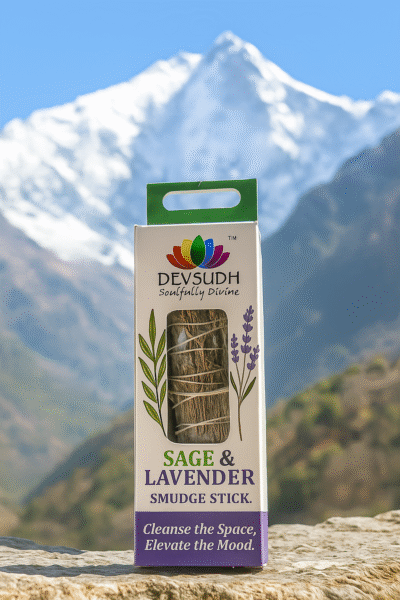 SAGE & LAVENDER SMUDGE STICK
