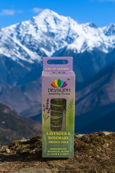 LAVENDER & ROSEMARY SMUDGE STICK