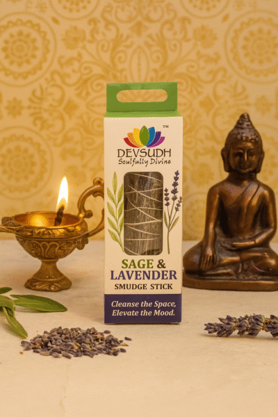 SAGE & LAVENDER SMUDGE STICK