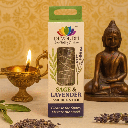 SAGE & LAVENDER SMUDGE STICK